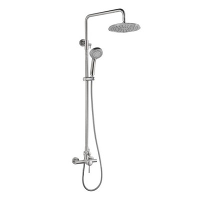 Bathroom shower head stainless steel rainfall shower head